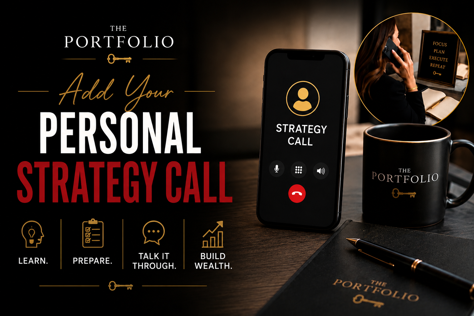 Add Your Personal Strategy Call — Learn, Prepare, Talk it Through, Build Wealth